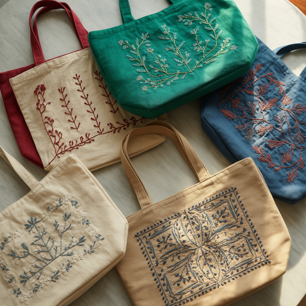 Embroidered Bags