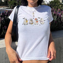 Embroidered Reading Ghost Sweatshirt Cozy Fall Gift for Book Lovers-7