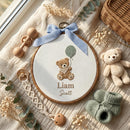 Custom Teddy Bear Balloon Nursery Wall Decor Gift for Newborn Baby-4