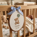 Custom Teddy Bear Balloon Nursery Wall Decor Gift for Newborn Baby-5