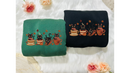 Embroidered Black Cat Teacup Apparel - Cozy Autumn Gift for Pet Lovers-5