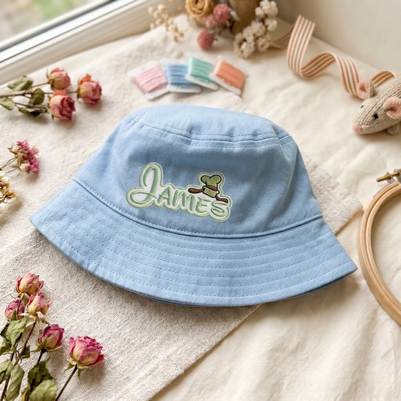 Custom Magical Font Name Embroidered Patch Iron On Kids Jackets Bags