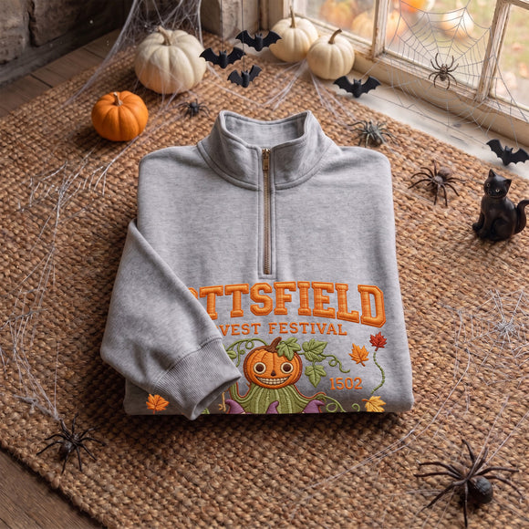 Pottsfield Harvest Festival Pumpkin Shirt Cozy Fall Wear Spooky Lovers
