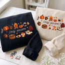 Cozy Season Embroidered Sweatshirt Warm Fall Gift for Autumn Lovers-13
