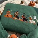 Embroidered Halloween Dachshund Sweatshirt Spooky Dog Lover Cozy Gift-9