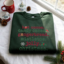 Embroidered Christmas Hot Cocoa Sweatshirt Cozy Holiday Gift for Women Men-6