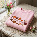Cozy Season Embroidered Sweatshirt Warm Fall Gift for Autumn Lovers-5