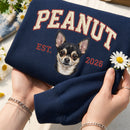 Custom Embroidered Pet Portrait Shirt - Personalized Dog Owner Gift-7
