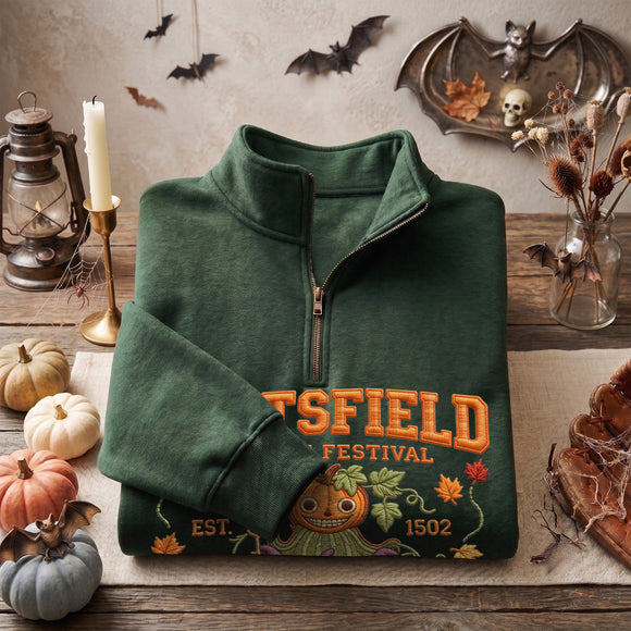 Pottsfield Harvest Festival Pumpkin Shirt Cozy Fall Wear Spooky Lovers