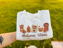 Embroidered Autumn Vibes Hoodie | Warm Cozy Fall Gift For Book Lovers-11