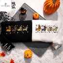Embroidered Halloween Dachshund Sweatshirt Cute Fall Dog Lover Gift-2
