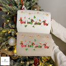 Embroidered Dachshund Christmas Shirt Festive Holiday Gift Dog Lovers-3