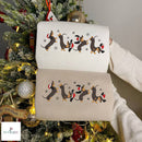 Embroidered Christmas Dachshund Shirt Cozy Xmas Gift for Dog Lovers-3