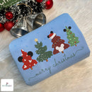 Embroidered Disney Christmas Tree Sweatshirt Cute Holiday Apparel Adults-5