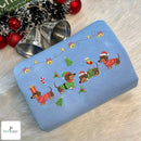Embroidered Dachshund Christmas Shirt Festive Holiday Gift Dog Lovers-4