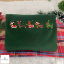 Embroidered Dachshund Xmas Shirt | Festive Holiday Apparel Dog Lovers-6