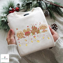 Custom Gingerbread Castle Christmas Shirt Holiday Gift Unisex Adults Kids-7