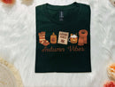Embroidered Autumn Vibes Hoodie | Warm Cozy Fall Gift For Book Lovers-7
