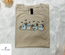Spooky Cute Pumpkin Cat Embroidered Apparel for Lovers Halloween Cozy-7