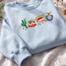 Embroidered Radiator Springs Christmas Sweatshirt Cozy Gift for Her-6