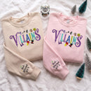 Embroidered Villains Sweatshirt Cozy Halloween Gift for Disney Fans-3