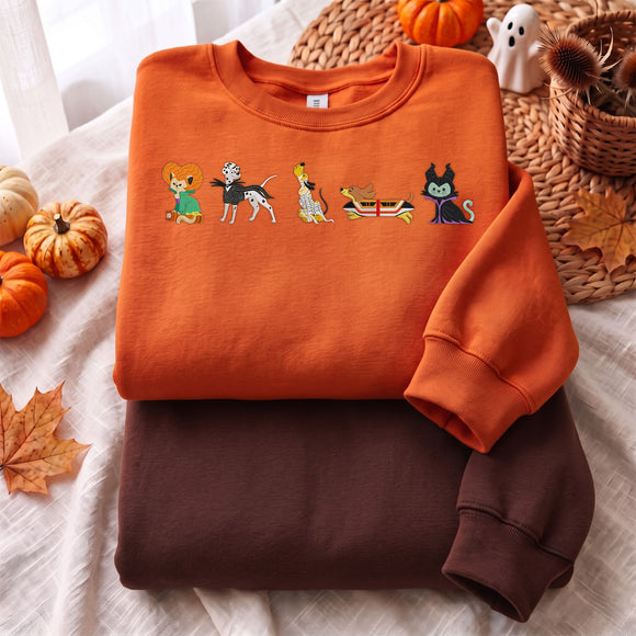Spooky Pet Costume Embroidered Dog Halloween Shirt Outfit Gift Lovers