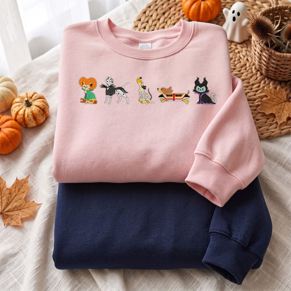 Spooky Pet Costume Embroidered Dog Halloween Shirt Outfit Gift Lovers