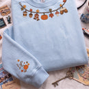 Custom Embroidered Autumn Pumpkin Sweater Cozy Fall Wear Women Gift-6