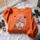 Embroidered Christmas Castle Shirt Holiday Gift Disney Fans-2
