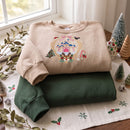Embroidered Christmas Castle Shirt Holiday Gift Disney Fans-9