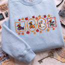 Embroidered Halloween Dachshund Sweatshirt Cozy Fall Gift Dog Lovers-4