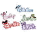 Custom Magical Font Name Embroidered Patch Iron On Kids Jackets Bags-2